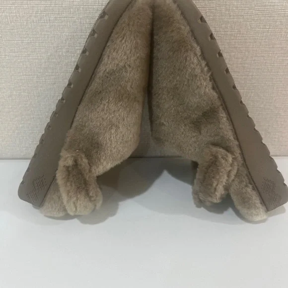 MUK LUKS Lisa Cozy Slippers with Backstrap Mink Size M 7-8 - Picture 7 of 8